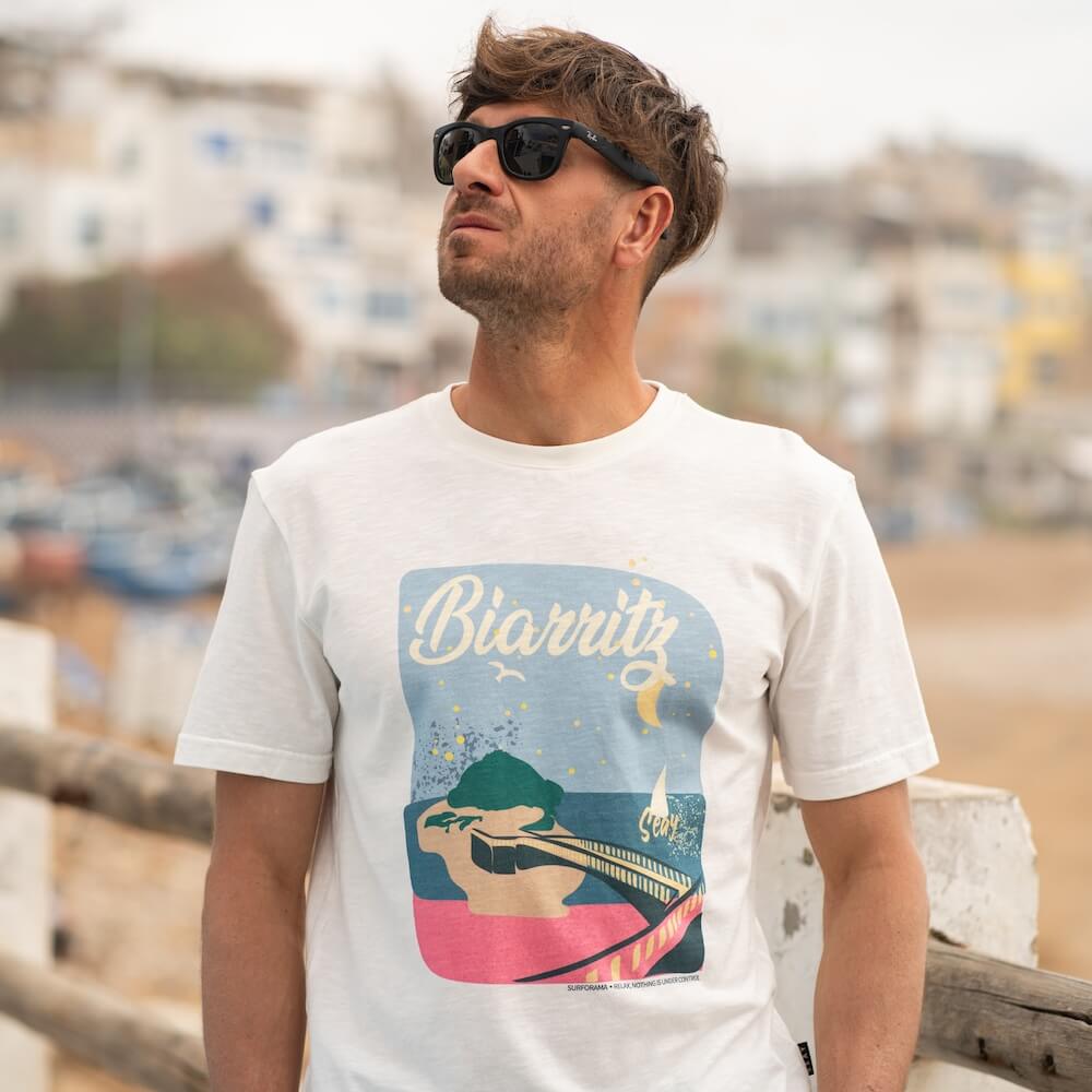 Seay / T-Shirt Bianca Biarritz Hotsell