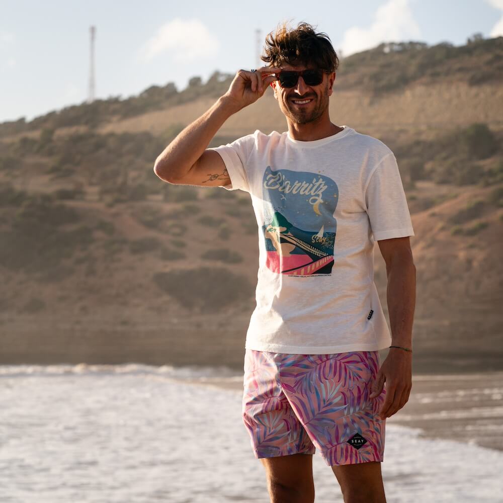 Seay / T-Shirt Bianca Biarritz Hotsell