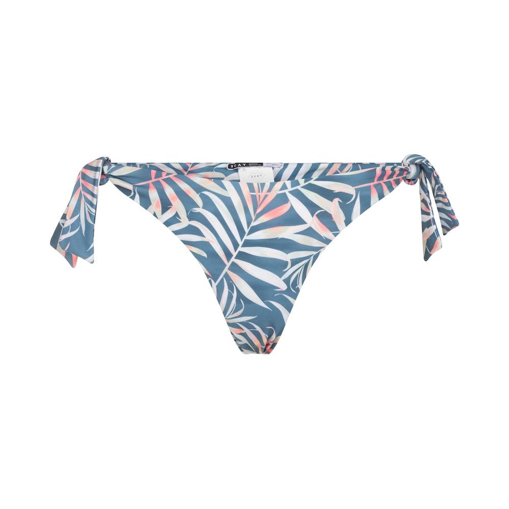 Seay / Slip Bikini con Laccetti Blu Bamboo Italia