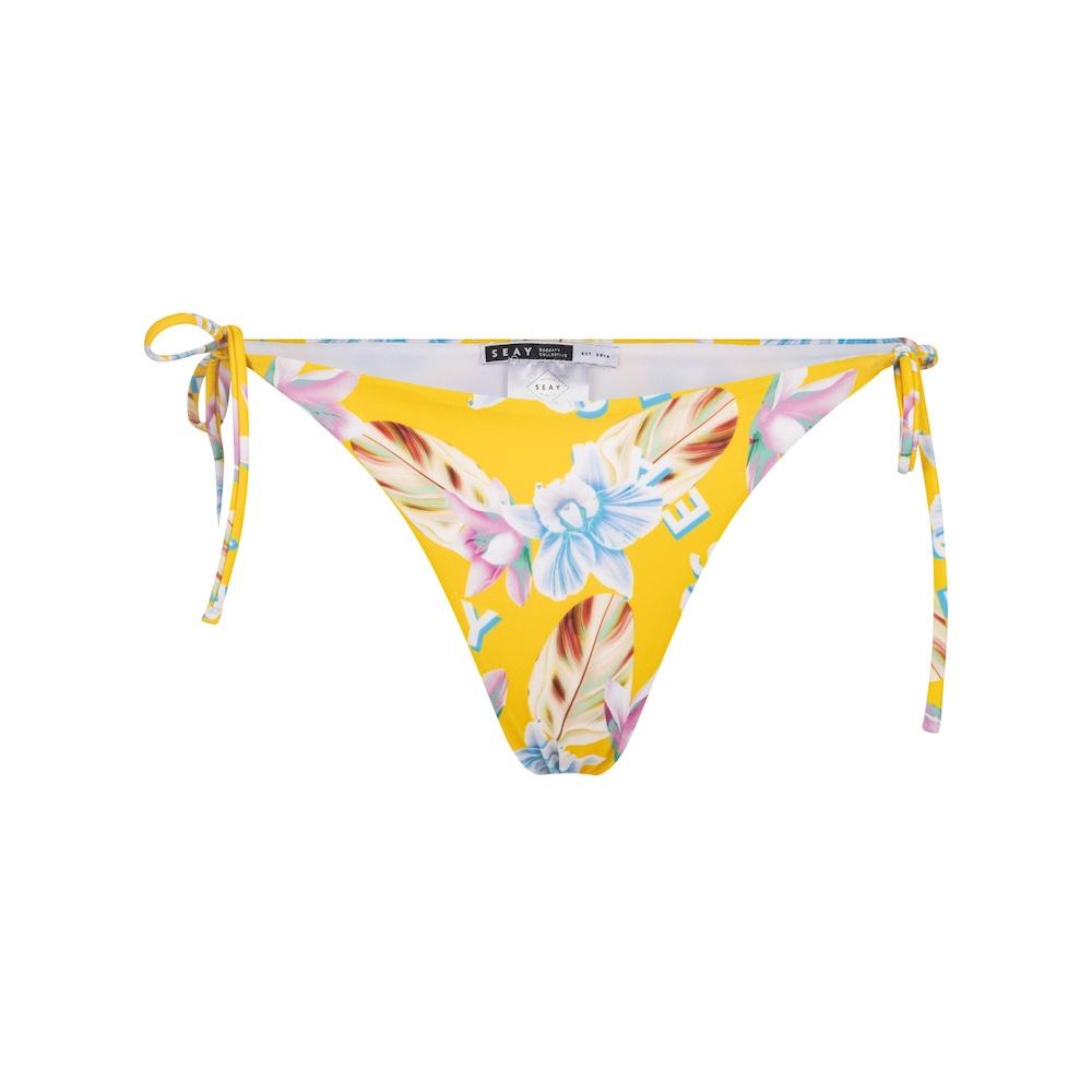 Seay / Slip Bikini con Laccetti Giallo Orchidea In Linea