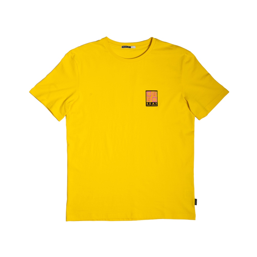 Seay / T-Shirt Gialla Symbols