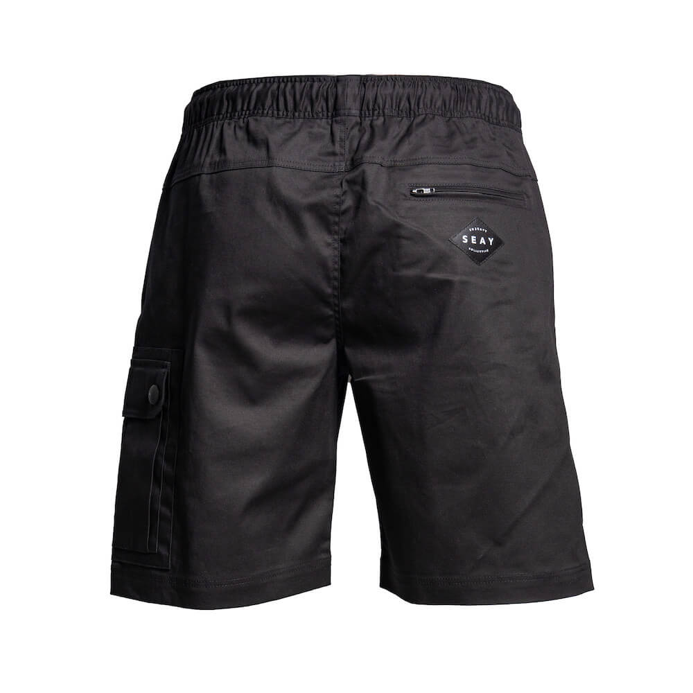 Seay / Pantalone Corto Nero Makassar Promozione Limitata