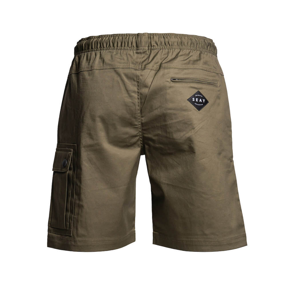 Seay / Pantalone Corto Verde Muschio Makassar Fino Al -60%