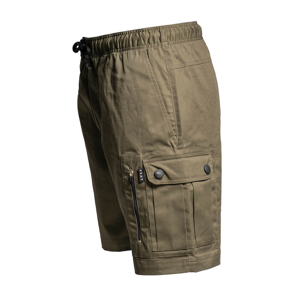 Seay / Pantalone Corto Verde Muschio Makassar Fino Al -60%