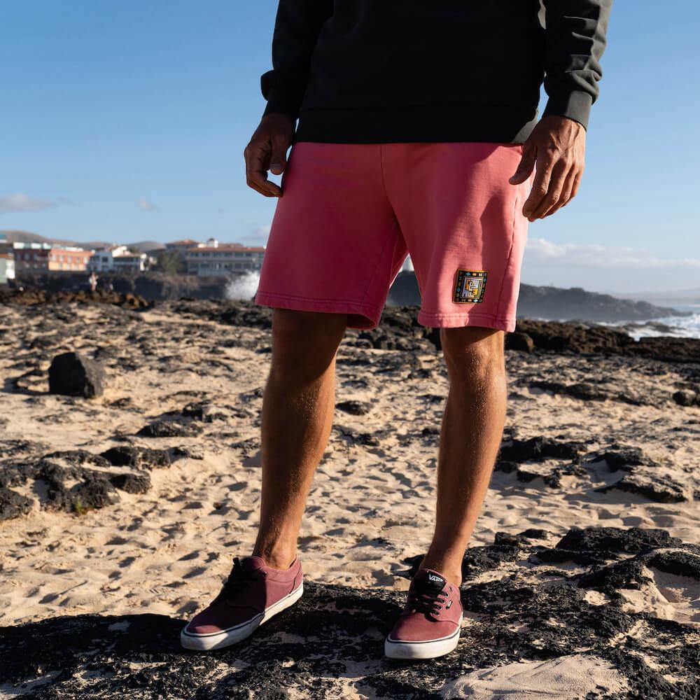 Seay / Pantalone in Felpa Corto Ciliegia Iokepa Prezzo Ridotto