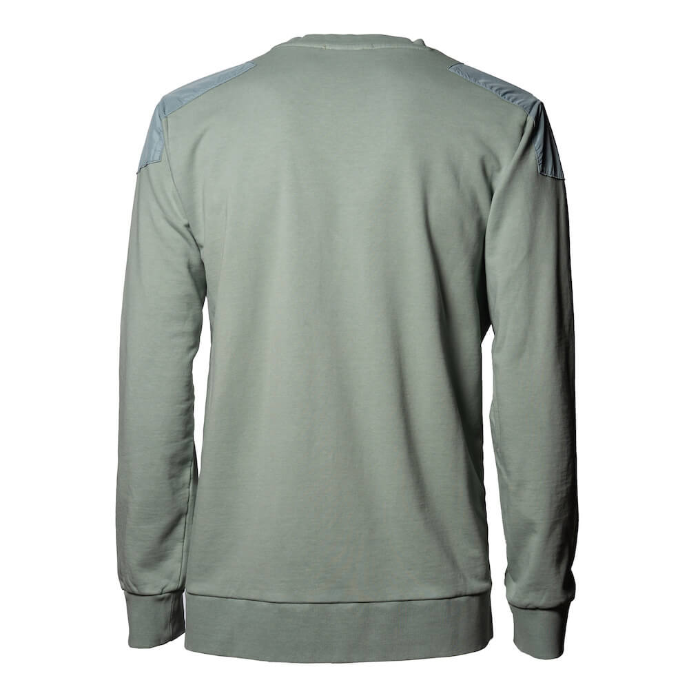 Seay / Felpa Girocollo Verde Huntington Online