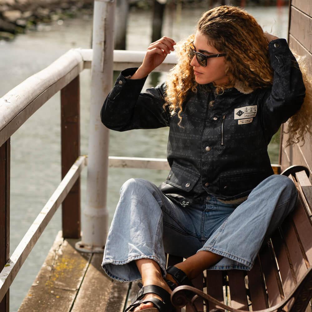 Seay / Giacca Denim Orsetto Nera Laguna I Più Venduti
