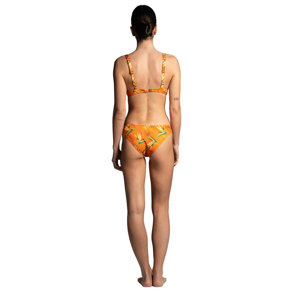 Seay / Slip Bikini Arancione Bird of Paradise In Linea
