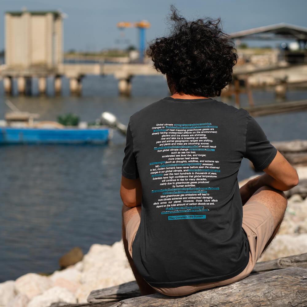 Seay / T-Shirt Nera Ikaika Sconto