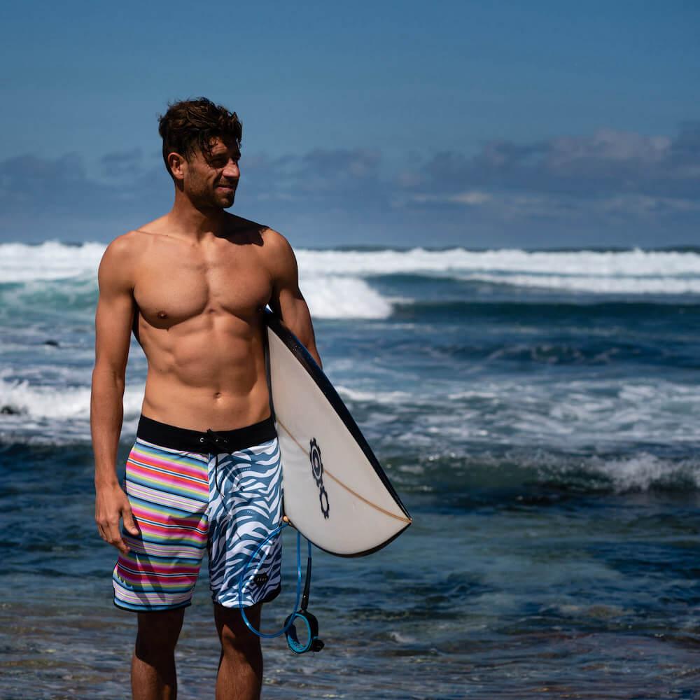 Seay / Boardshort Zebra & Strisce Alapai Nuova