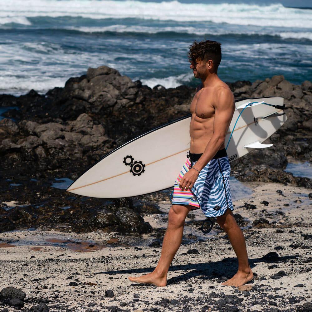 Seay / Boardshort Zebra & Strisce Alapai Nuova