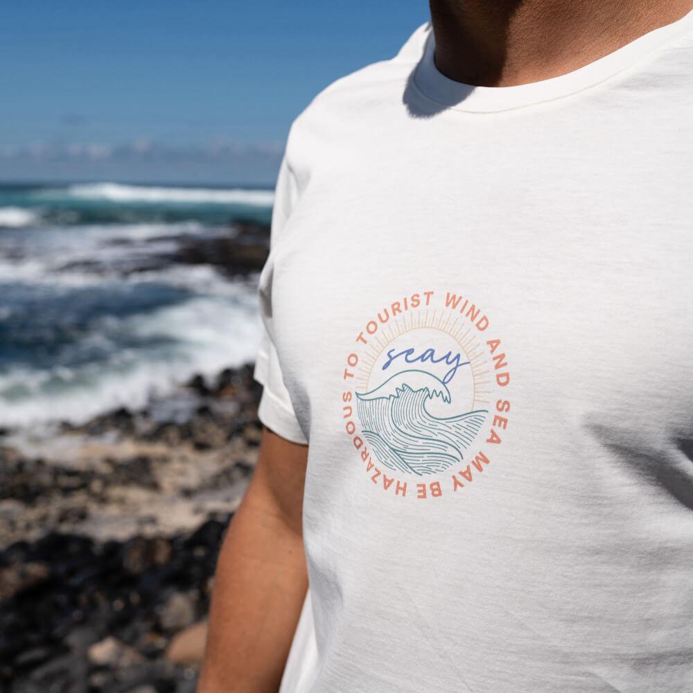 Seay / T-Shirt Bianco Naturale Kaleo Promozione