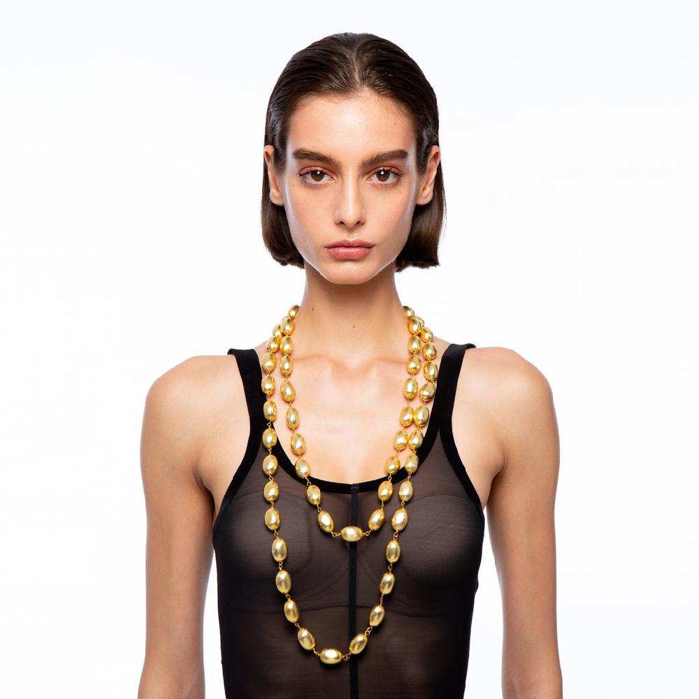 Silvia Gnecchi Beans necklace Nuovo