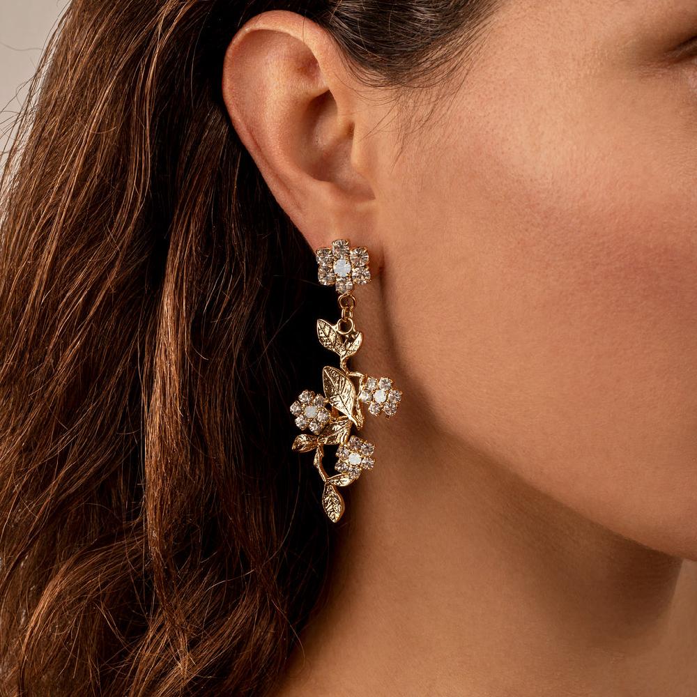 Silvia Gnecchi Blossom Earrings Negozi Online
