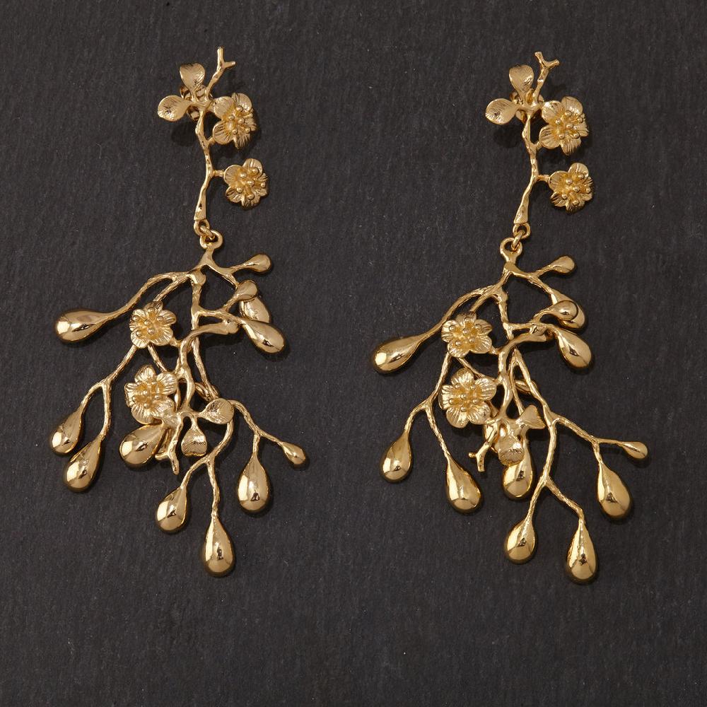 Silvia Gnecchi Botanical Earrings Shopping Online