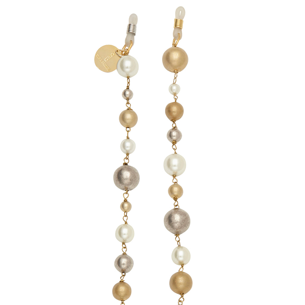 Silvia Gnecchi Coco chain glasses 2025