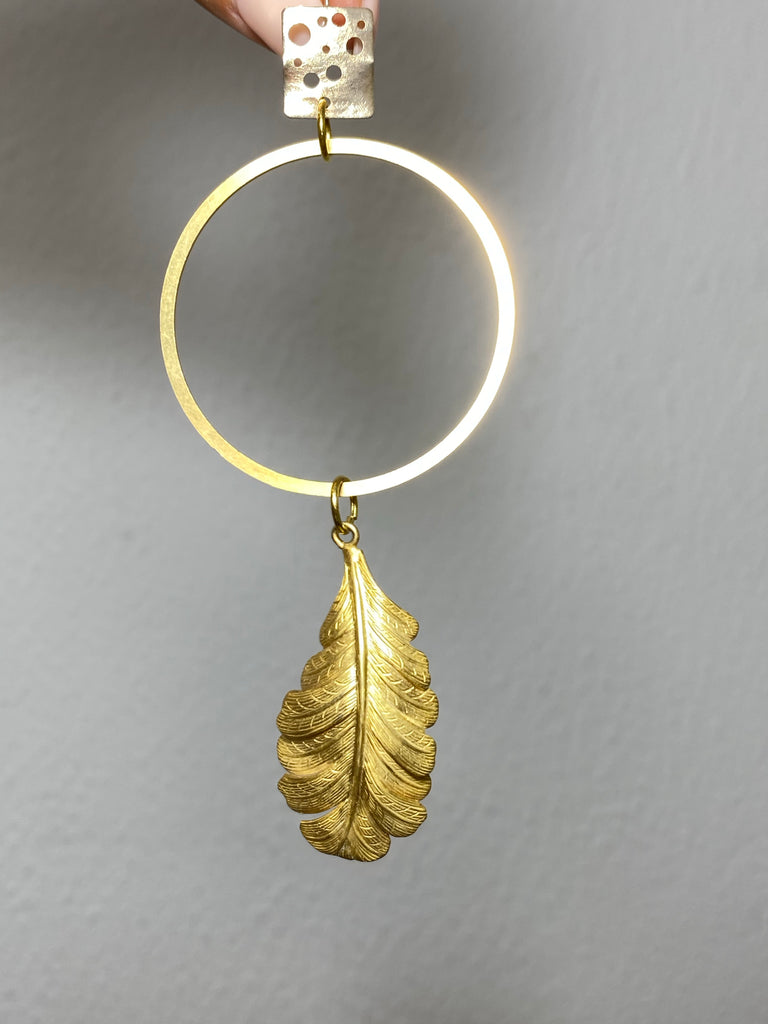 Silvia Gnecchi Feather earrings I Più Venduti