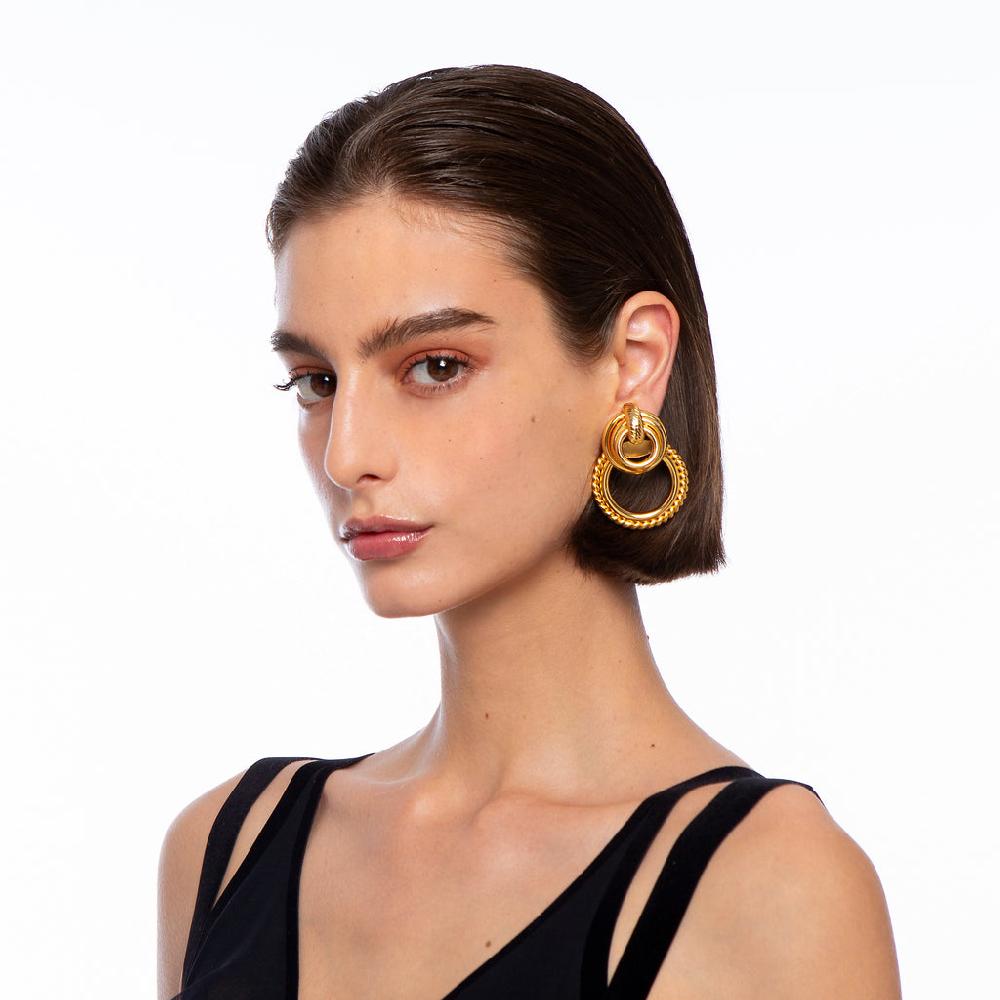 Silvia Gnecchi Gaby Earrings Consegna Veloce