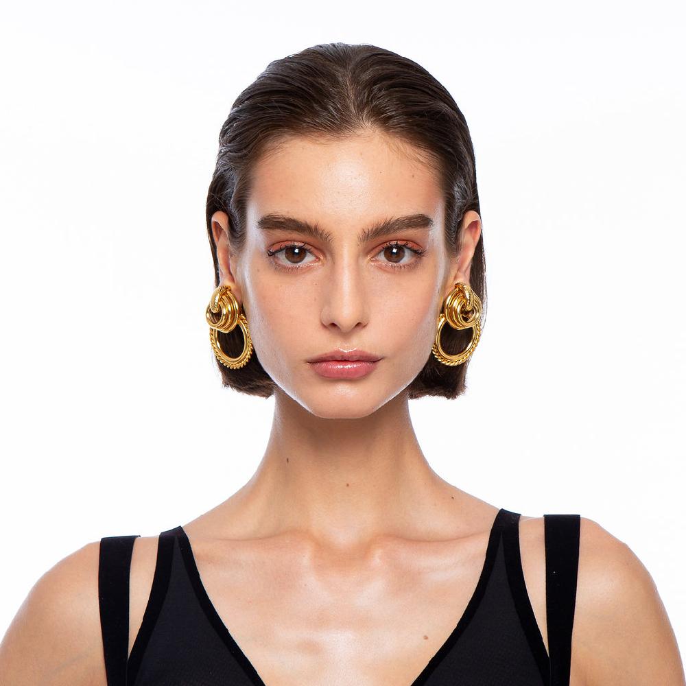 Silvia Gnecchi Gaby Earrings Consegna Veloce