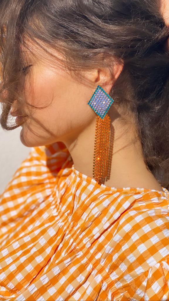 Silvia Gnecchi Harlequins earrings Sconto