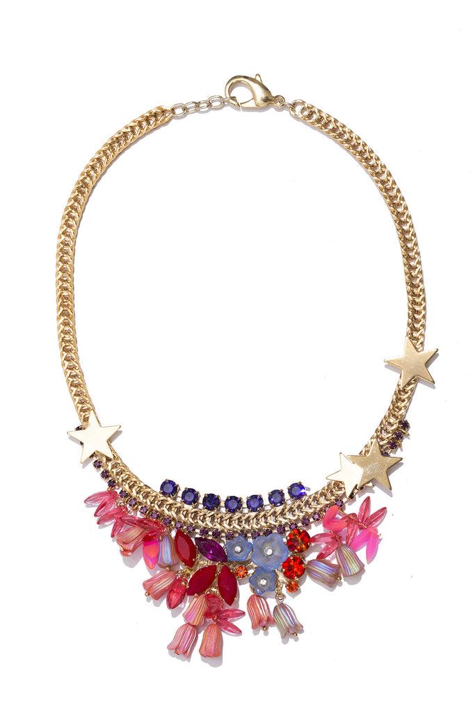 Silvia Gnecchi Kalani blue necklace Italia