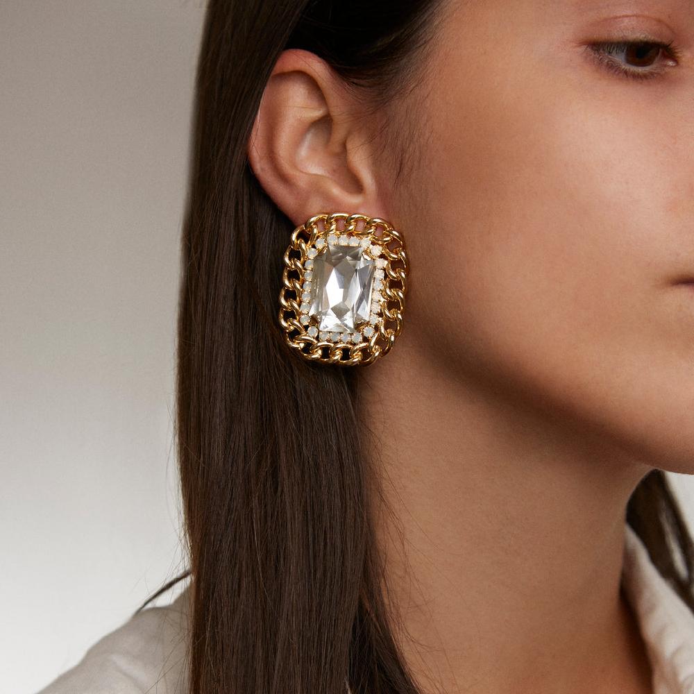 Silvia Gnecchi Margherita earrings Spedizione Gratuita