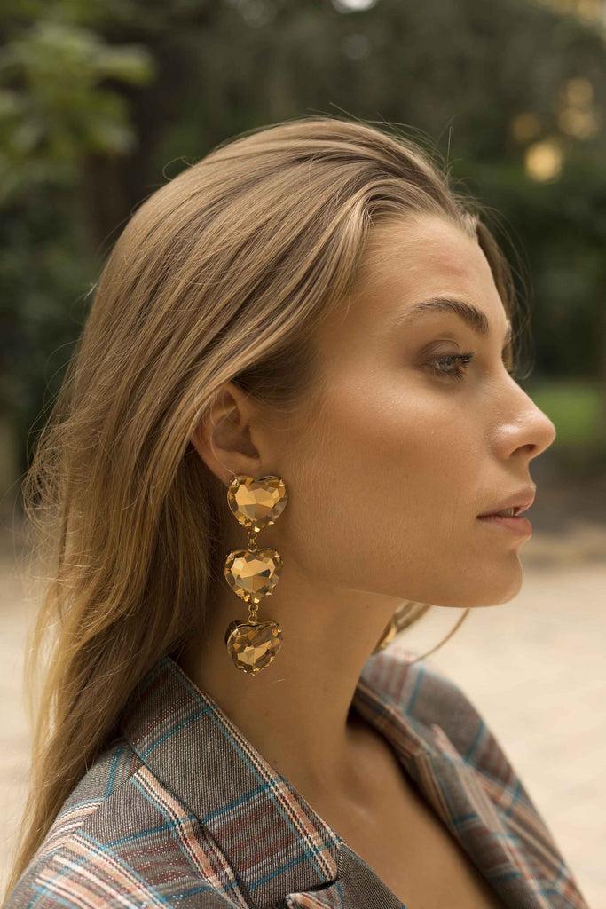 Silvia Gnecchi Myhearts earrings In Linea