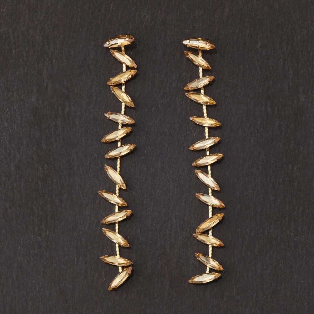 Silvia Gnecchi Navette Long Earrings Promozione