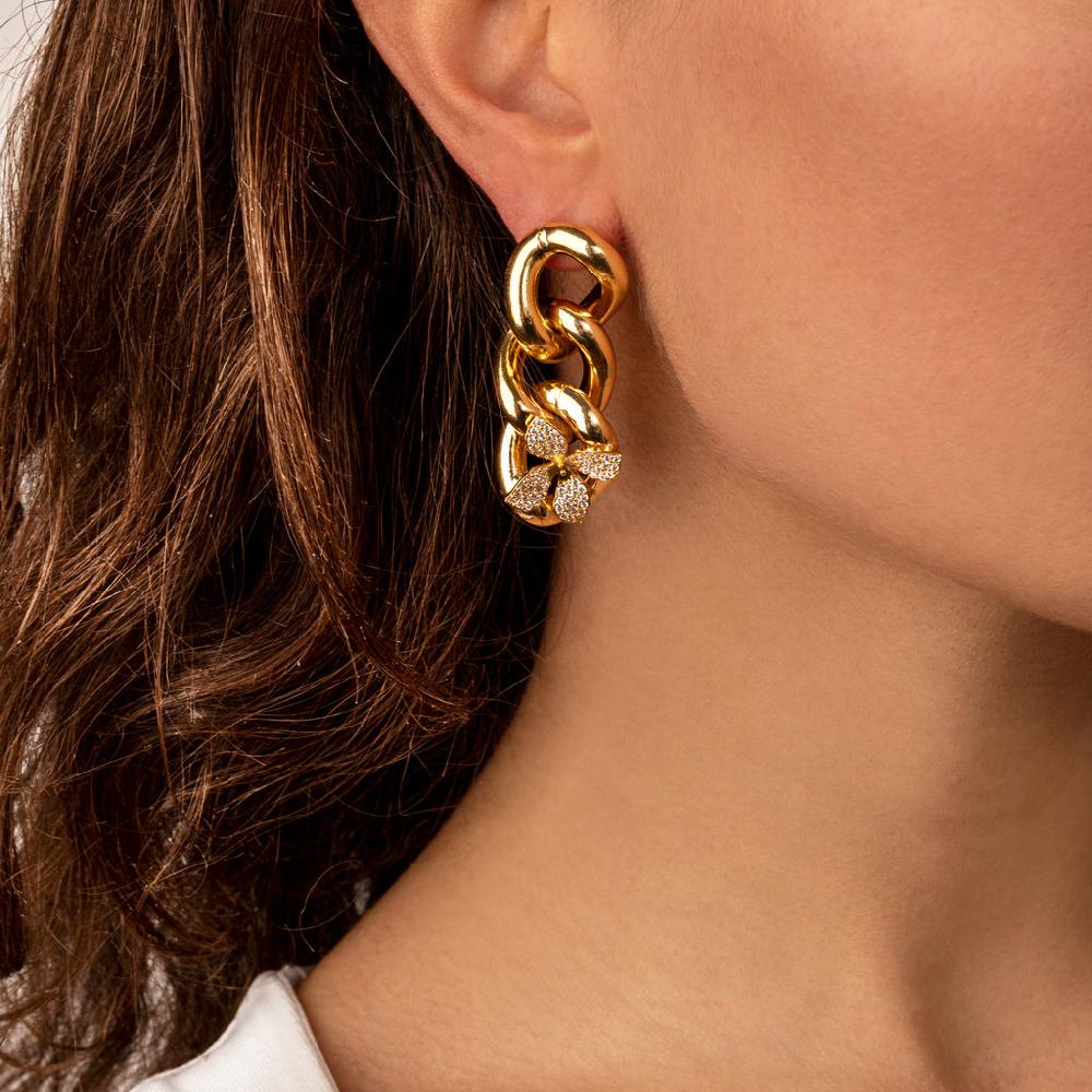 Silvia Gnecchi Ninfa Earrings Qualità Garantita