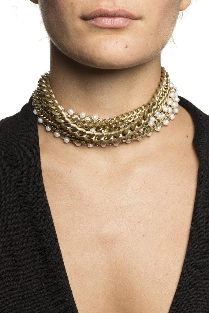 Silvia Gnecchi Paige Necklace Fino Al -60%