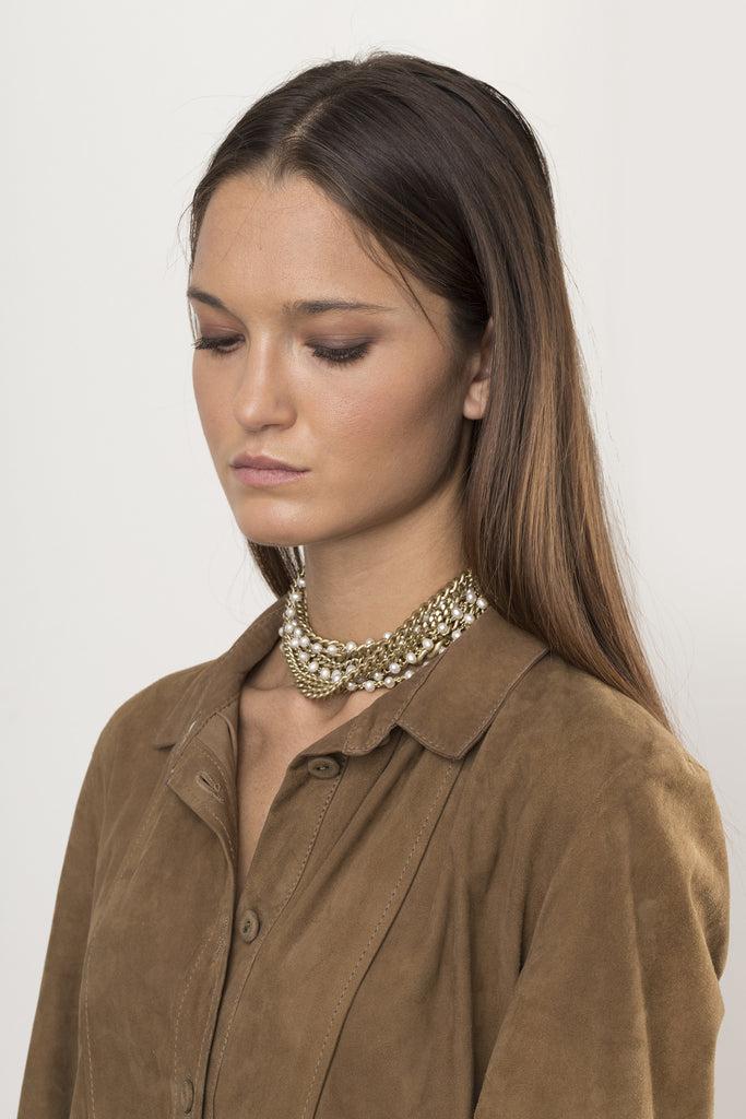 Silvia Gnecchi Paige Necklace Fino Al -60%