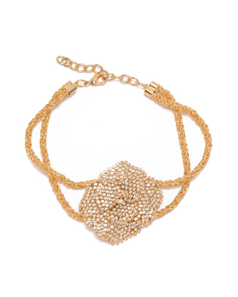 Silvia Gnecchi Rose Choker Vendita Calda