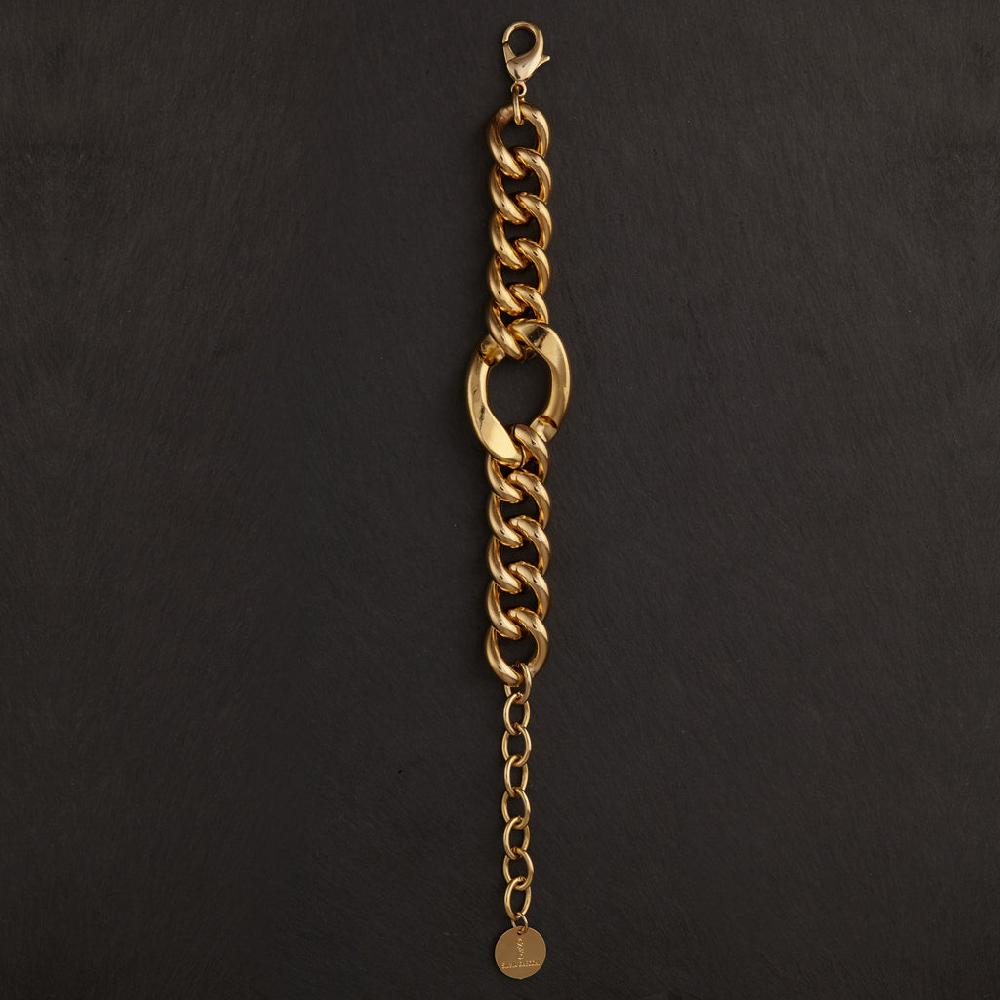 Silvia Gnecchi Solid Flat Bracelet Qualità Garantita