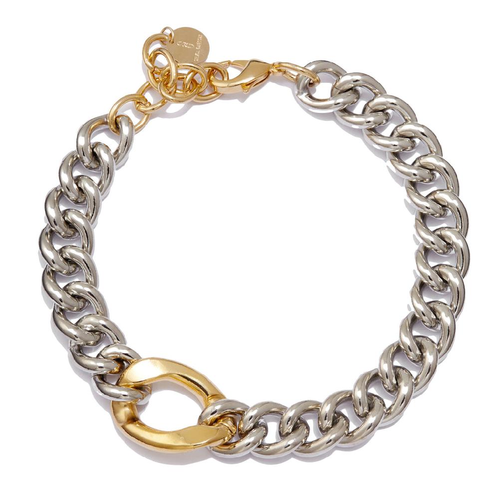 Silvia Gnecchi Solid Flat Necklace Negozi Online