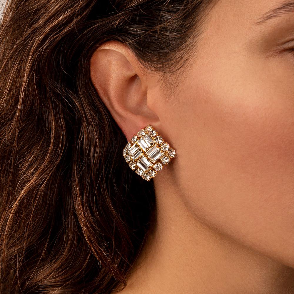 Silvia Gnecchi Square Earrings Fino Al -60%