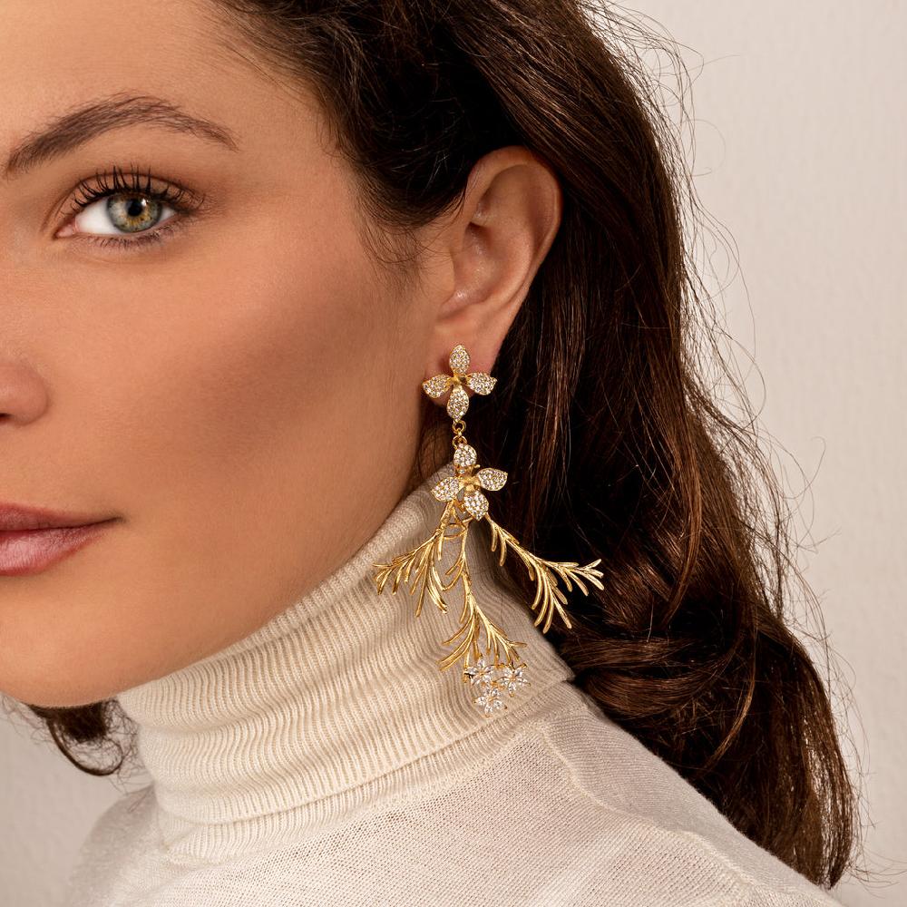 Silvia Gnecchi Toulerie Earrings Moda