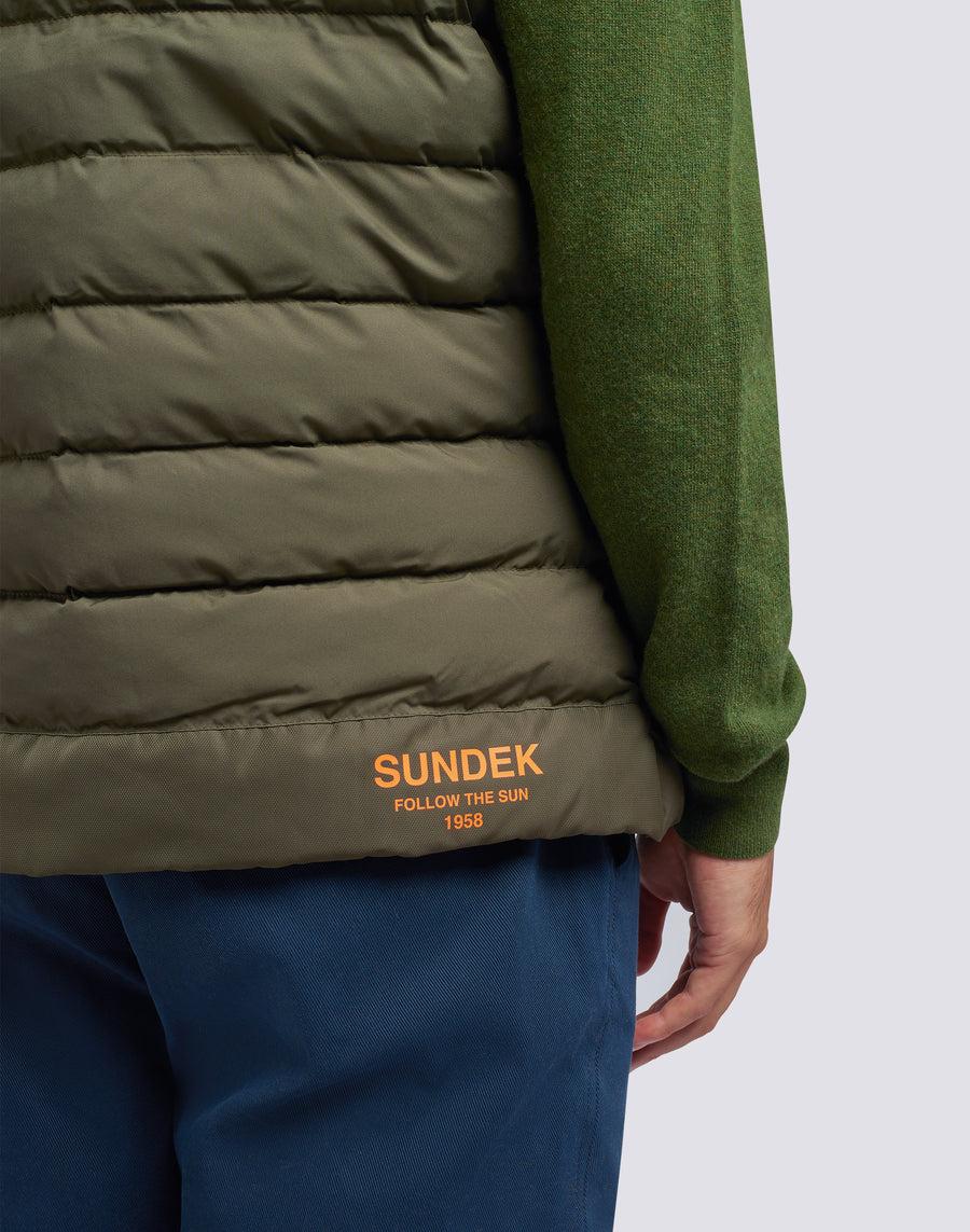 ﻿Sundek gilet trapuntato m999jvdp100-30201 Sconto