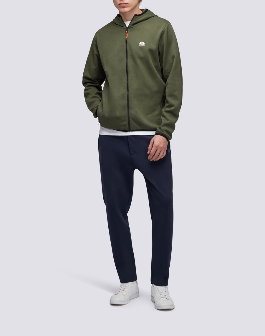 Sundek felpa full zip con cappuccio M411JHIL400-30201 Online