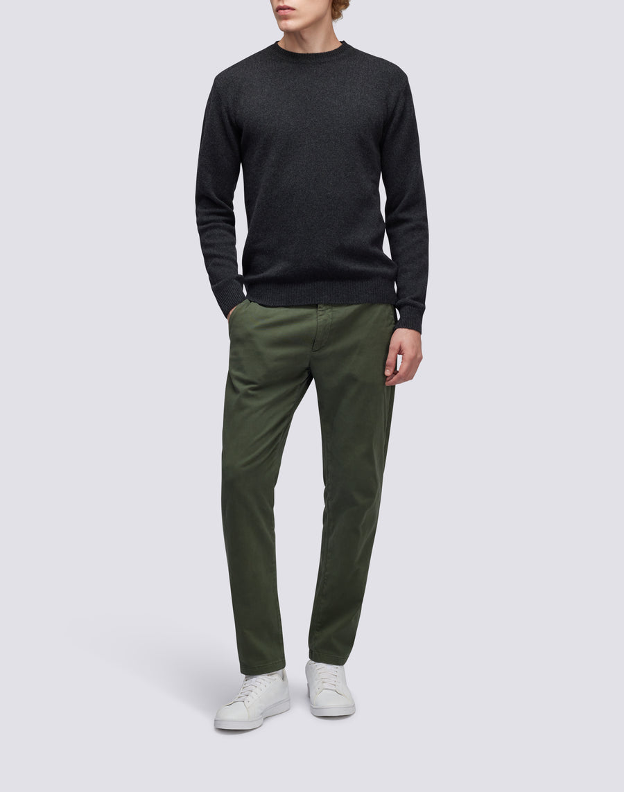 Sundek maglione a girocollo misto cashmere M352KIWS500-94400 Hotsell