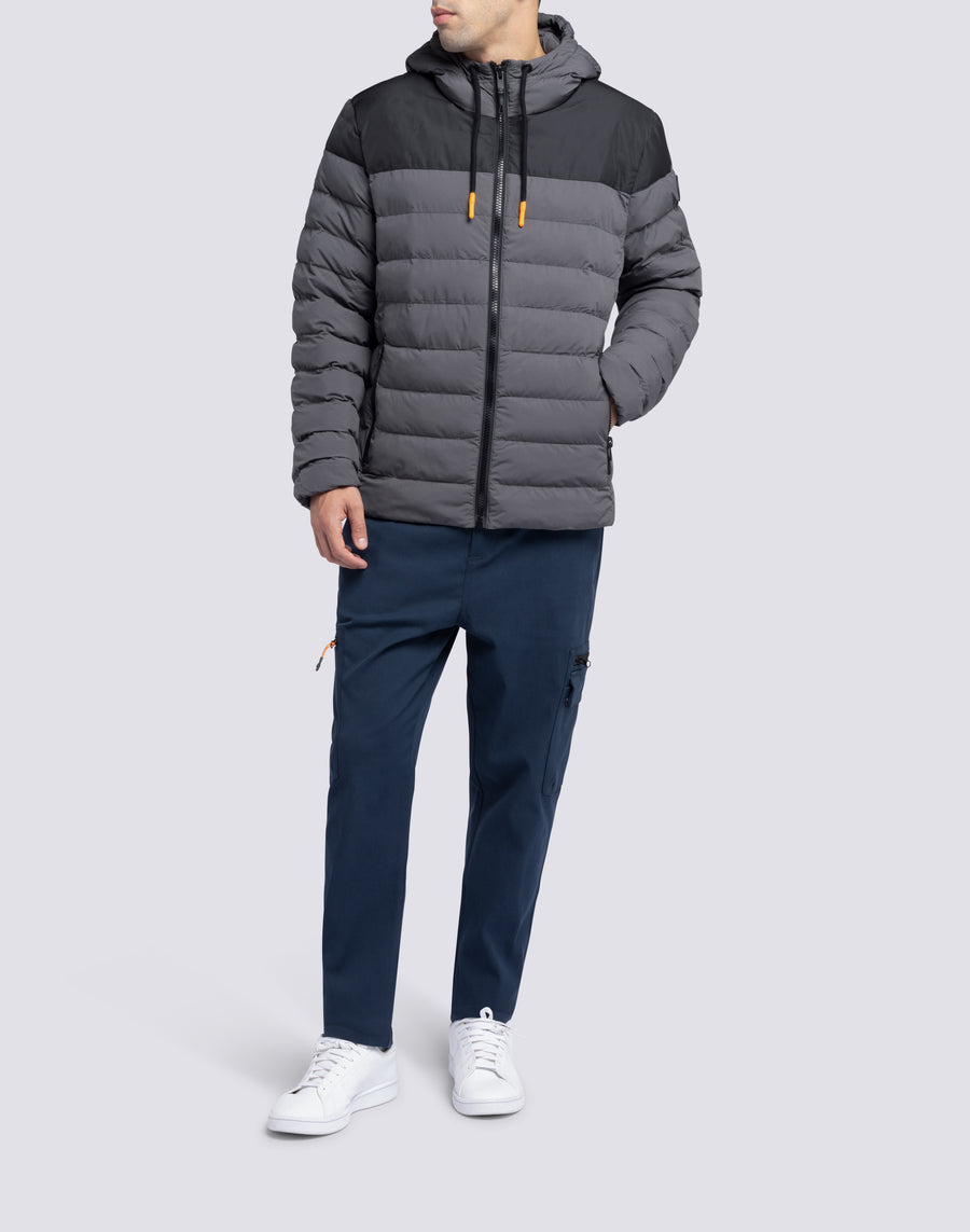 Sundek giacca trapuntata con cappuccio m998jkdp100-94401 Vendite Flash