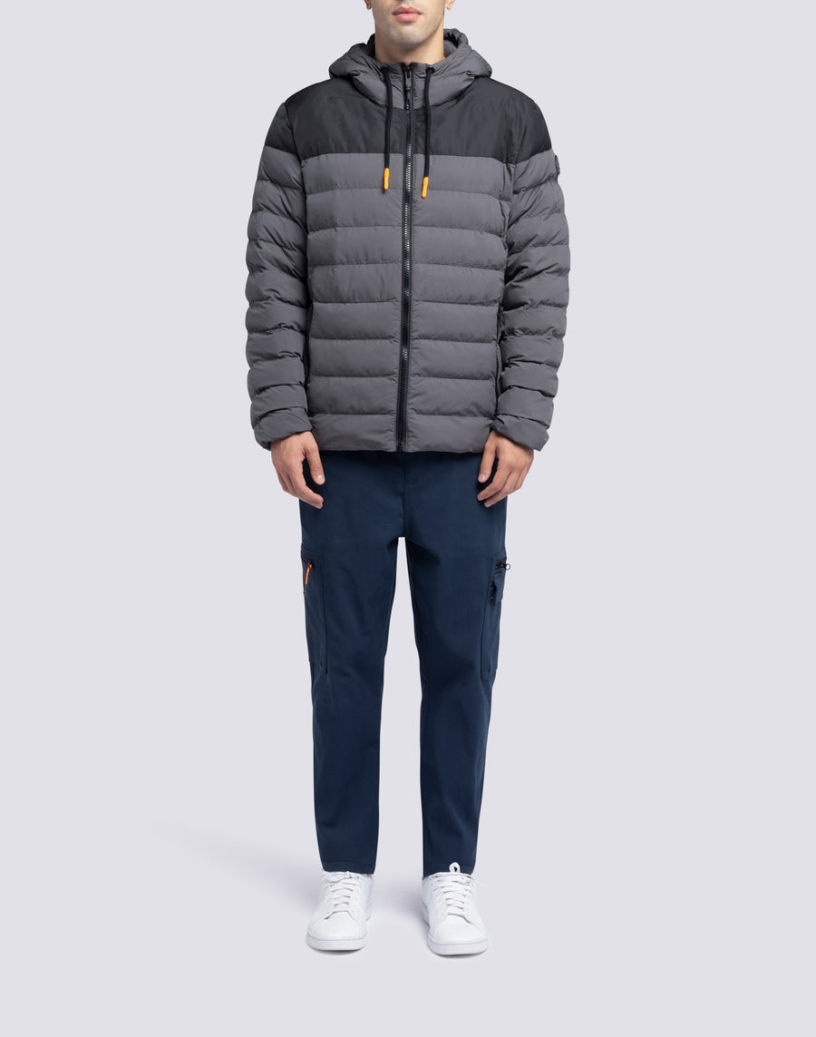Sundek giacca trapuntata con cappuccio m998jkdp100-94401 Vendite Flash