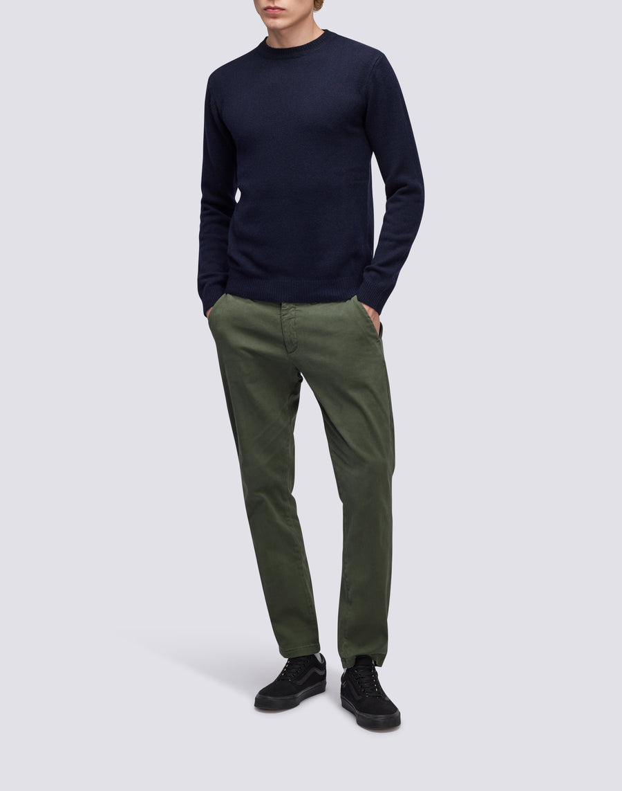 Sundek maglione a girocollo misto cashmere M352KIWS500-00700 Moda