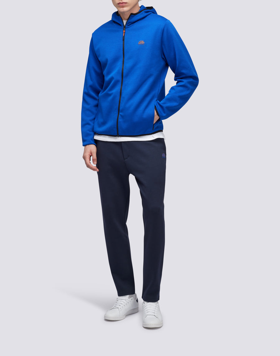 Sundek felpa full zip con cappuccio m411jhil400-00701 Italy