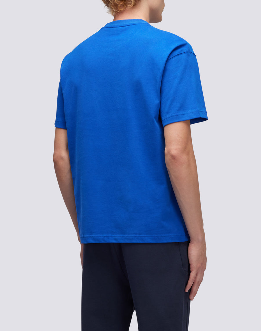 Sundek t-shirt girocollo in cotone con logo M667TEJS700-67501 2025