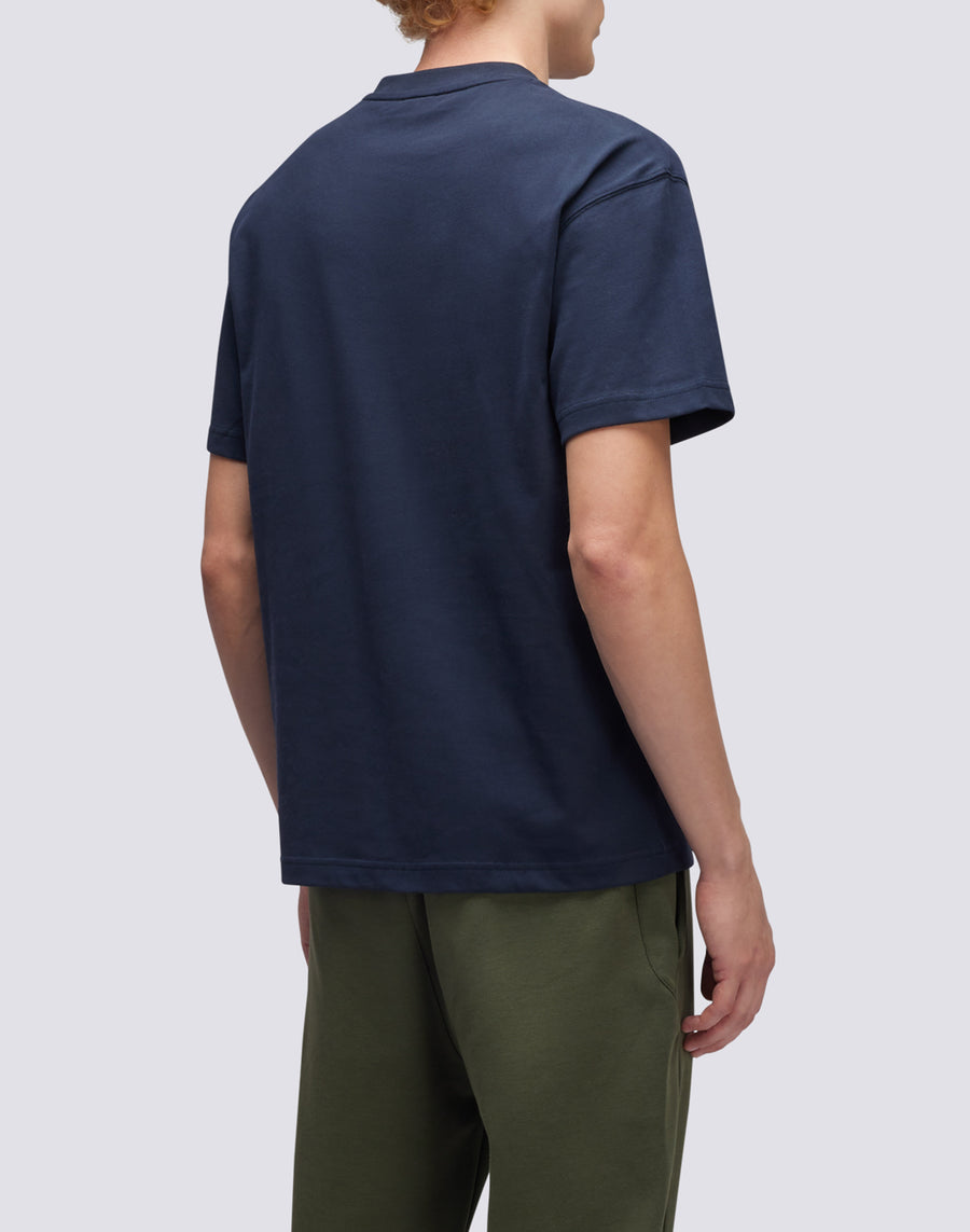 Sundek t-shirt girocollo in cotone con logo M667TEJS700-00701 Vendita