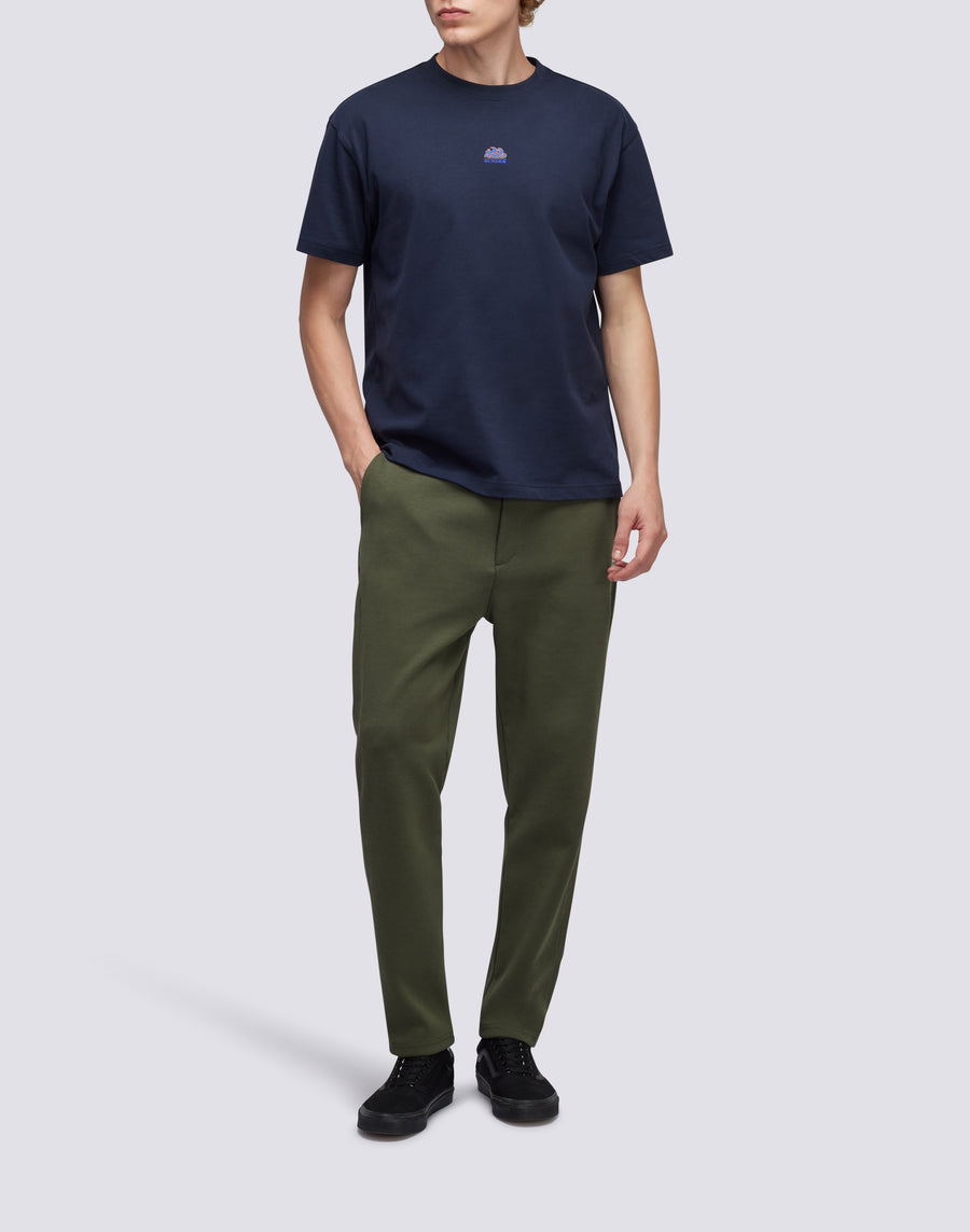 Sundek t-shirt girocollo in cotone con logo M667TEJS700-00701 Vendita