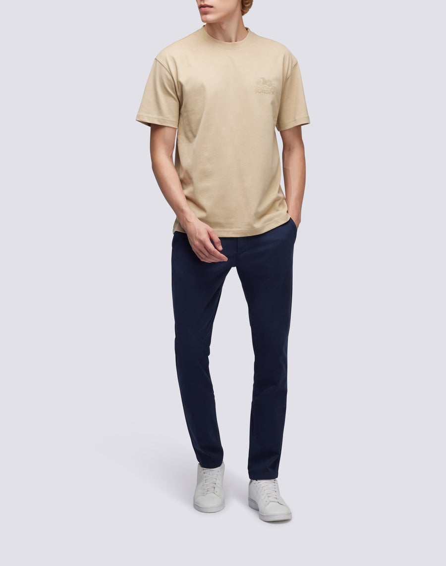Sundek T-SHIRT GIROCOLLO CON LOGO RICAMATO M170TEJS700-65200 Promozione