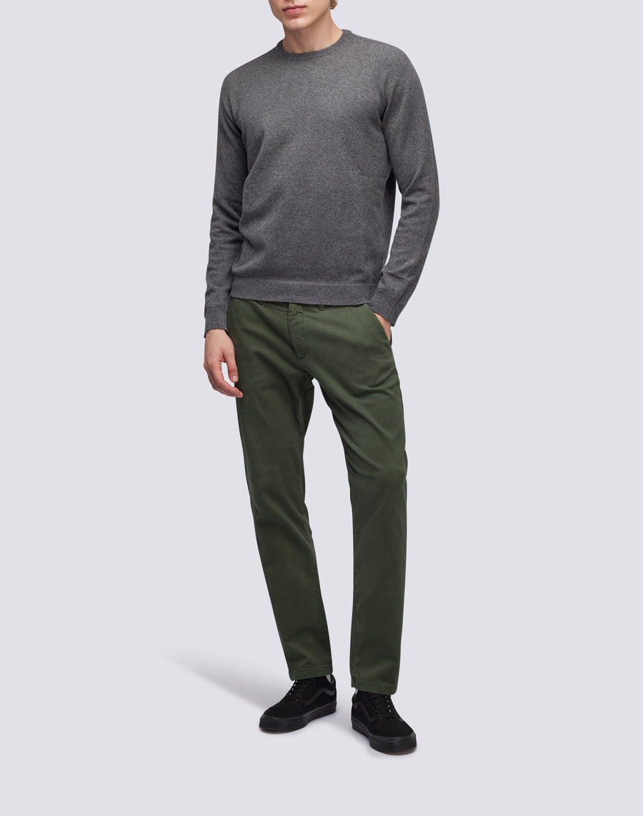 Sundek maglione a girocollo misto cashmere M350KIWS500-33700 Qualità Garantita