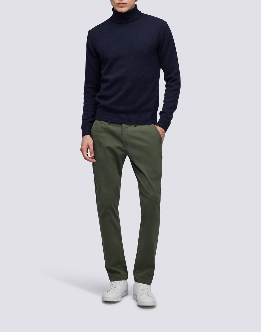 Sundek maglione a girocollo misto cashmere M353KIWS500-00700 Fino Al -60%