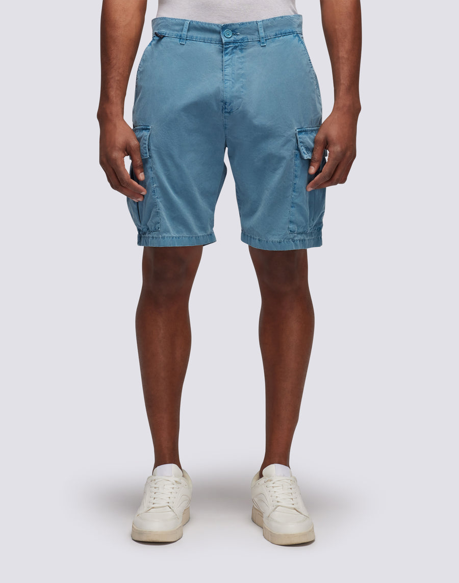 Sundek SHORTS CARGO IN TESSUTO TINTO IN CAPO CON ARCOBALENO m248wkpp900-a2601 Economico